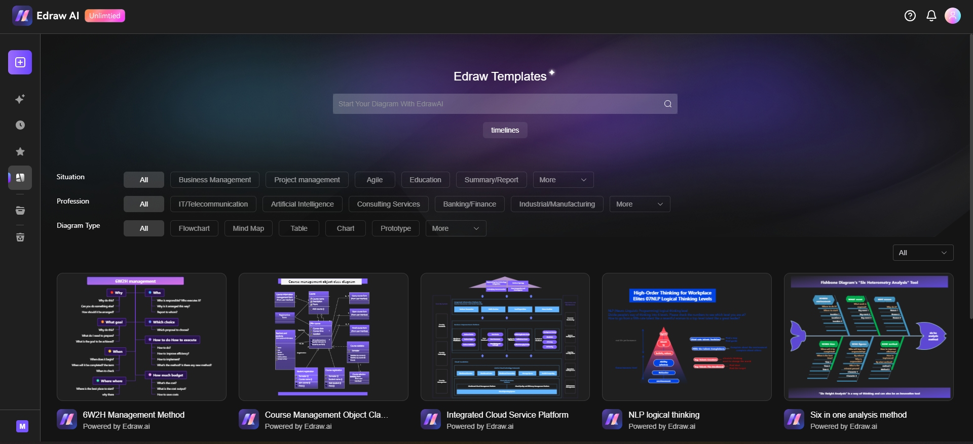 edraw.ai for timeline