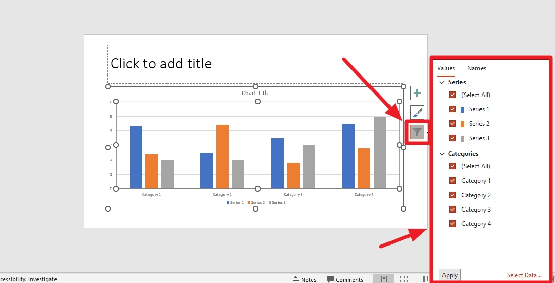 edit data from the floating toolbar