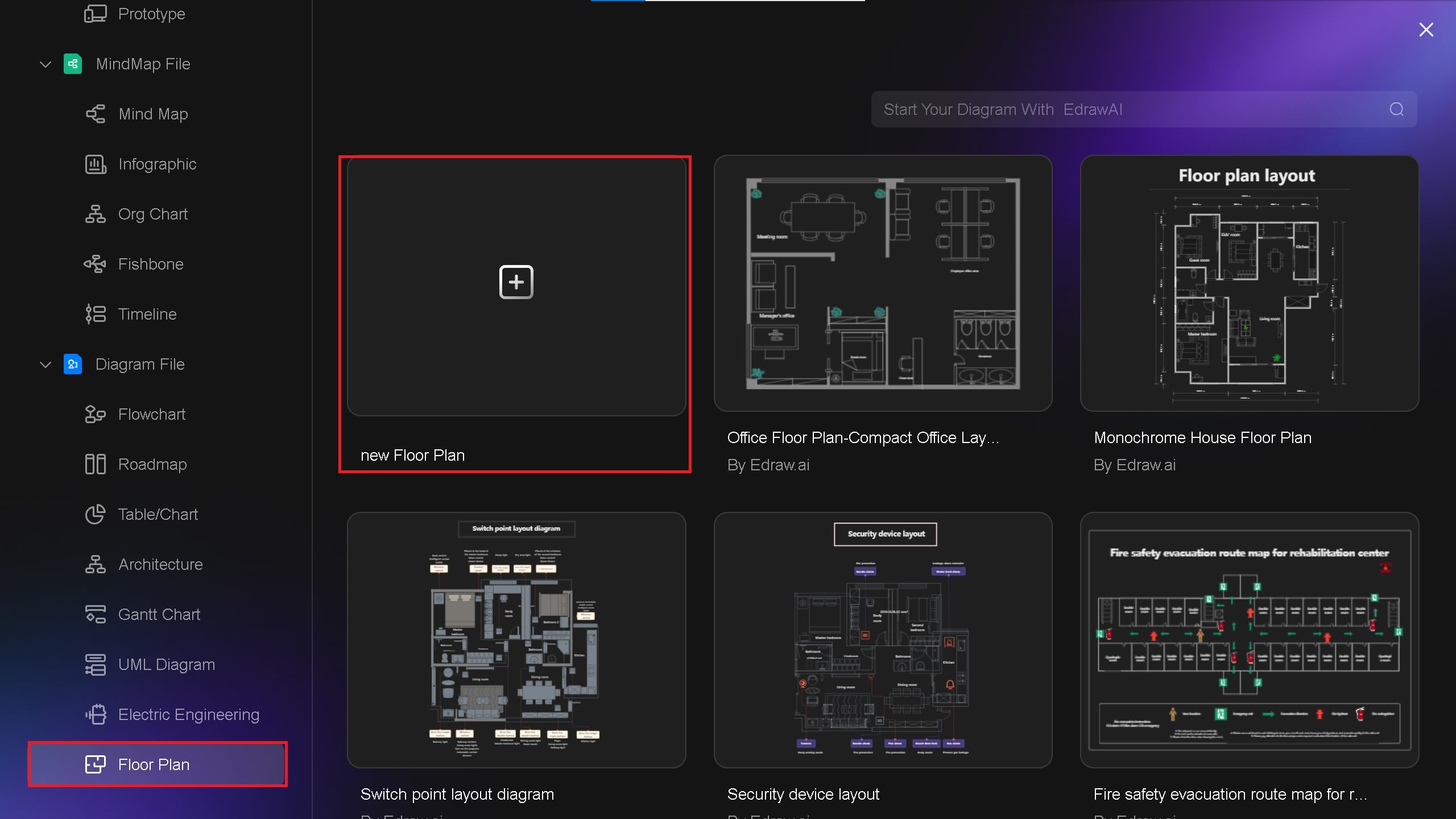 new floor plan