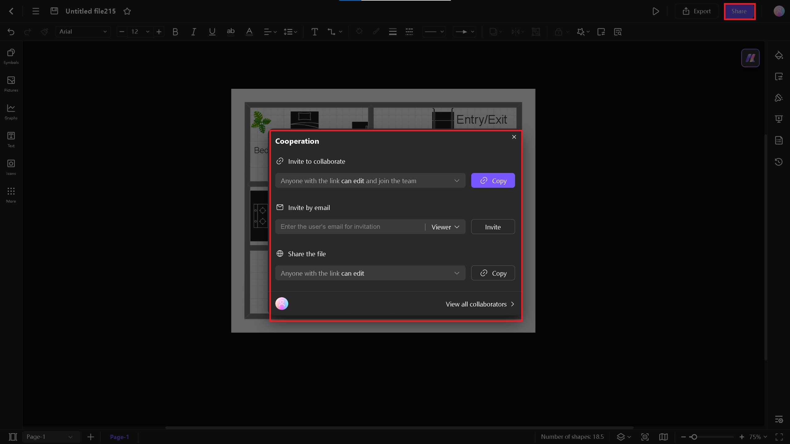 share option on Edraw.AI