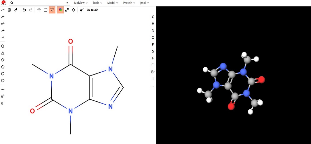 molview main website interface