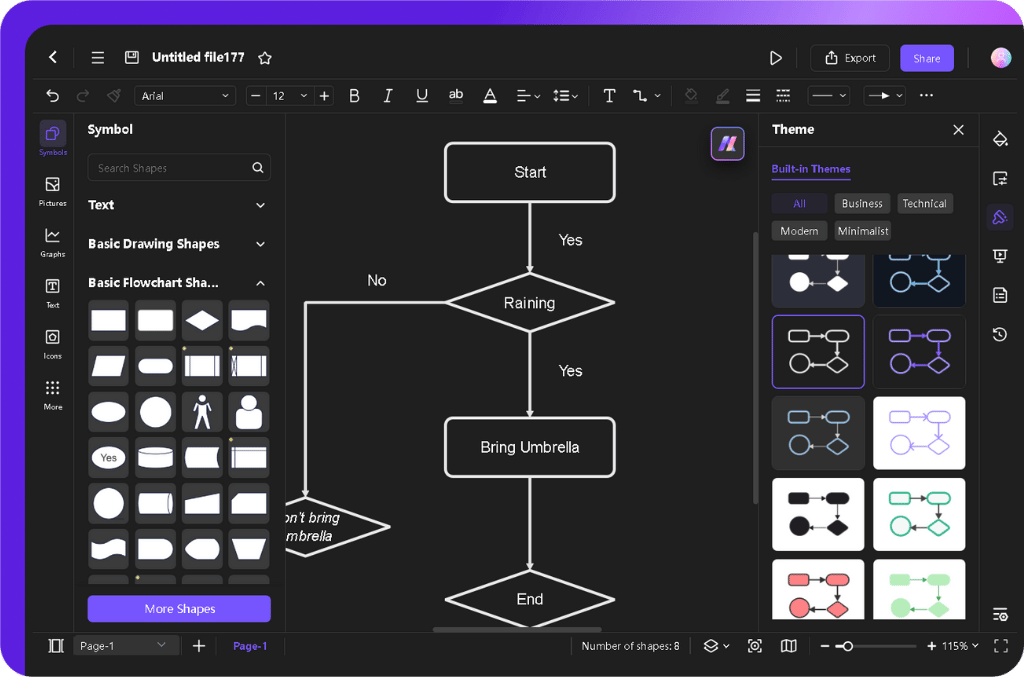 customizing theme with one click