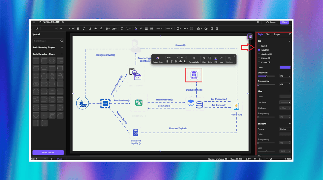 edit diagram