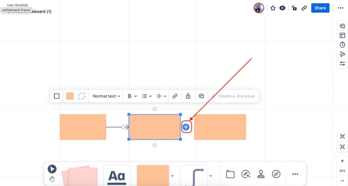 add line confluence