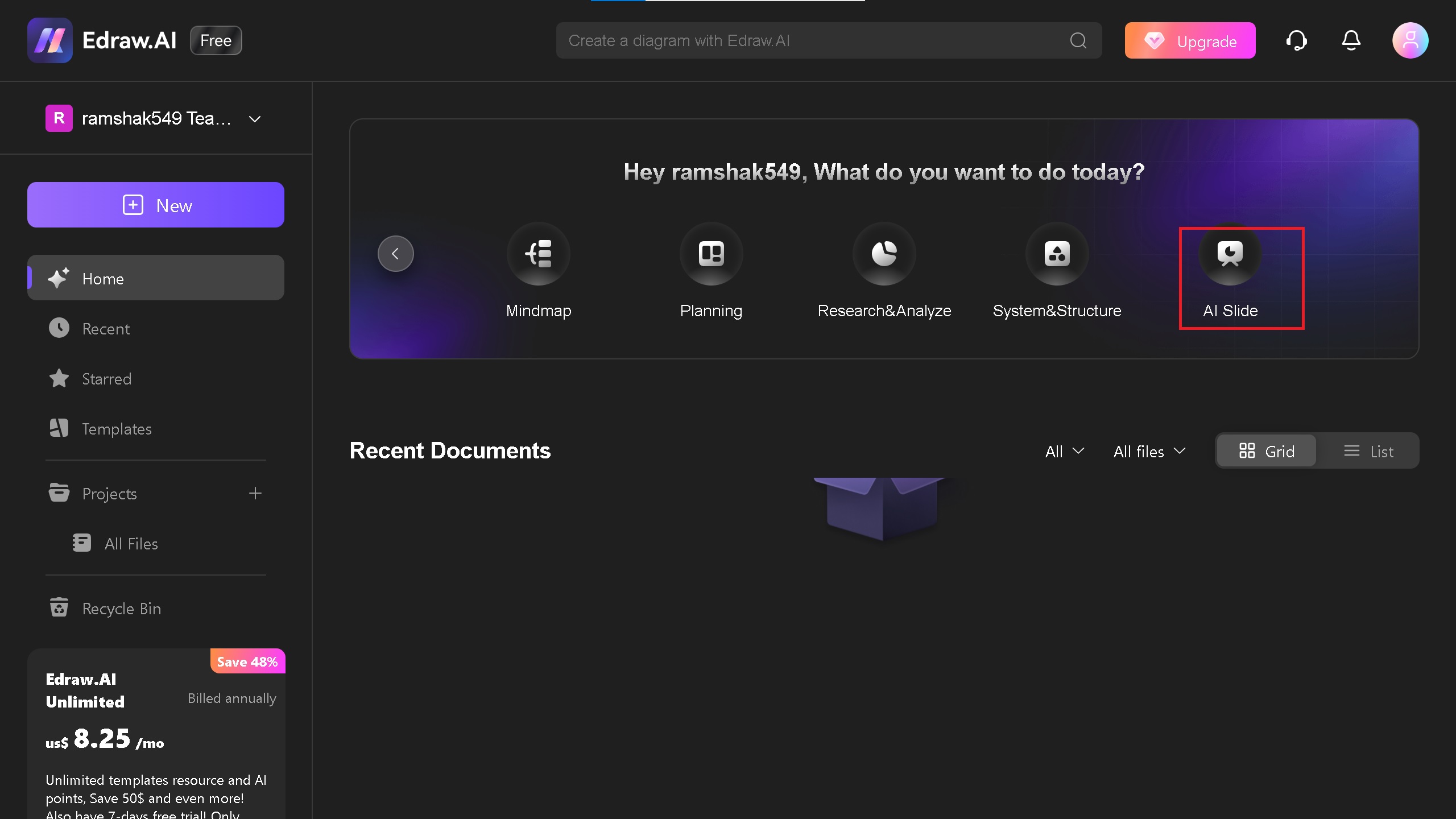 ai features on Edraw.AI