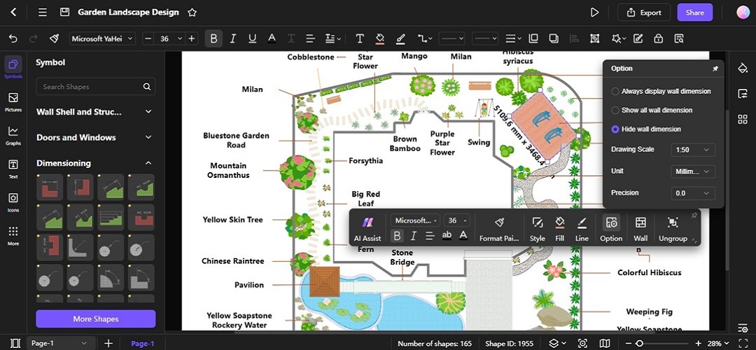 interface landscape design software online