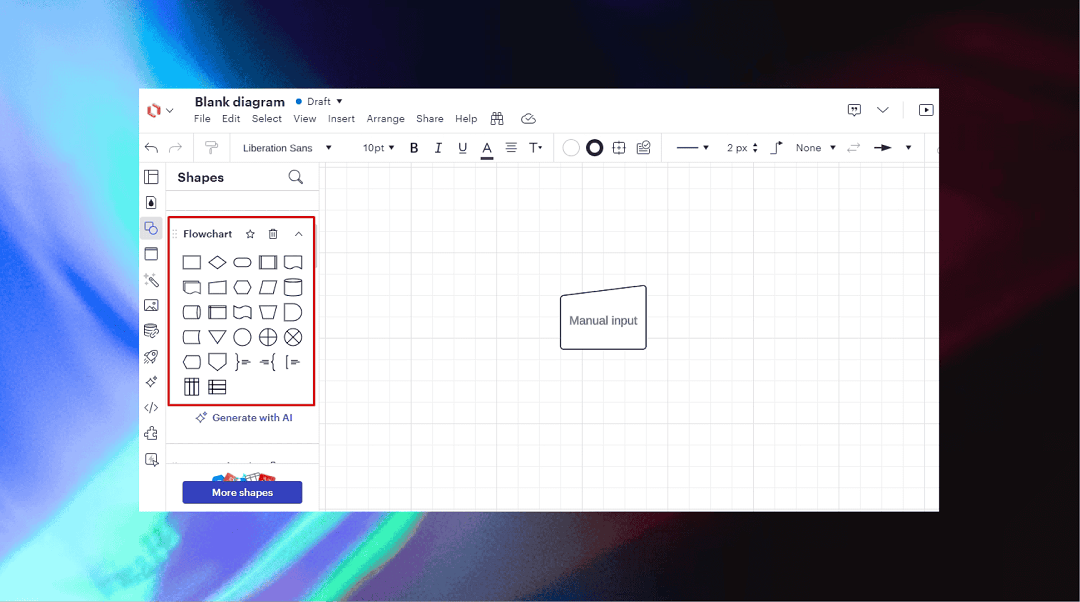 create flowchart in lucidchart