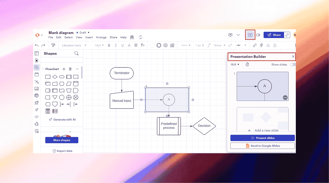 create flowchart lucidchart templates