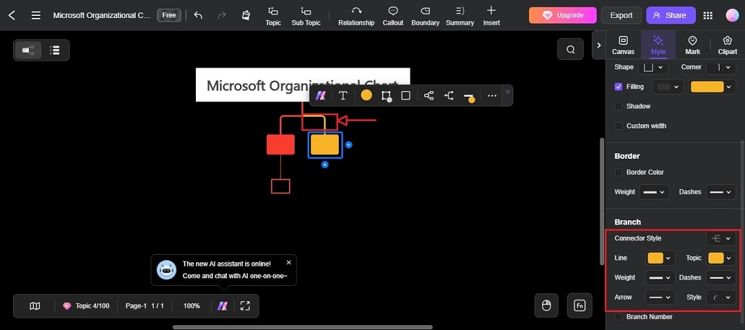 connecting shapes