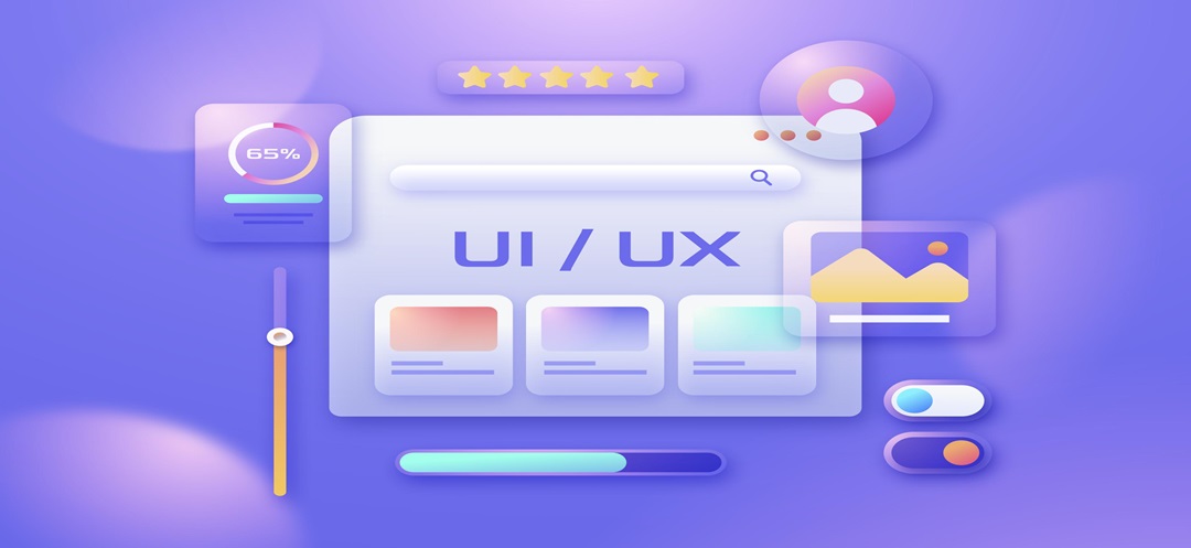 ui and ux of online tool concept