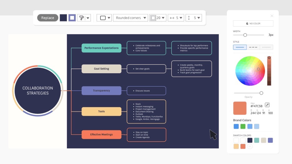 venngage interface