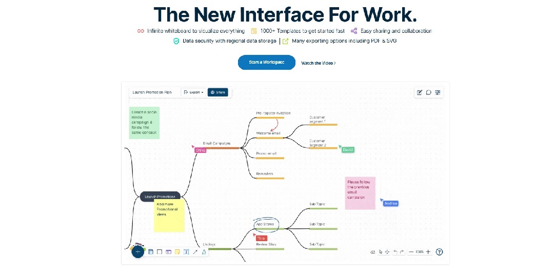 creately online interface