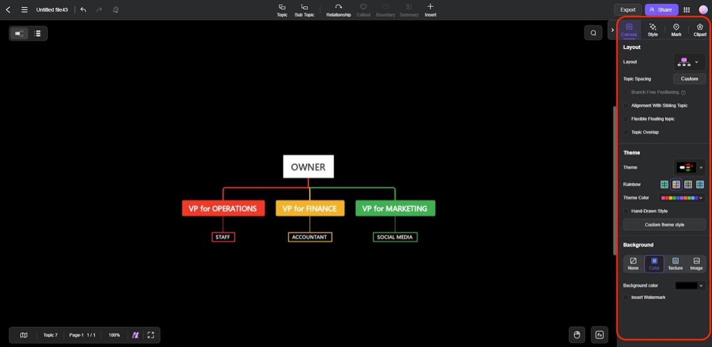 edraw.ai customize elements