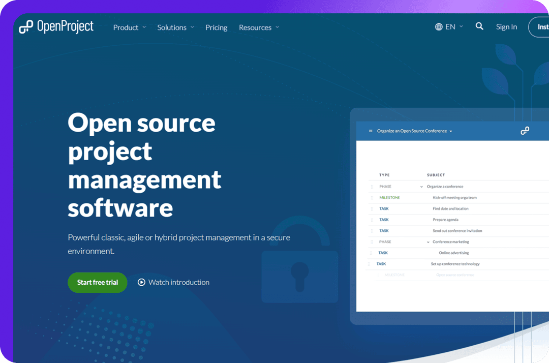 open project source