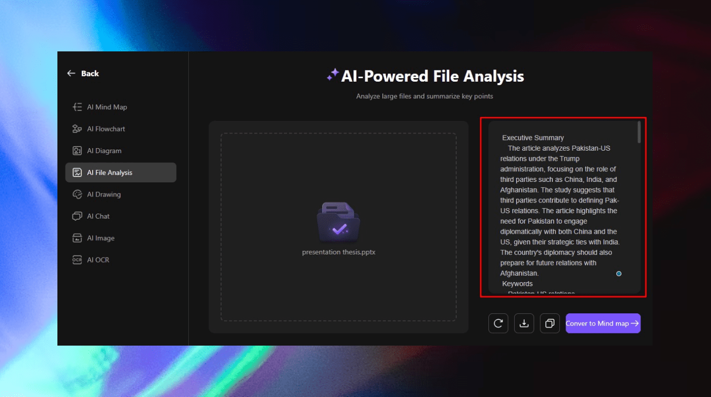 edraw ai ppt analysis  