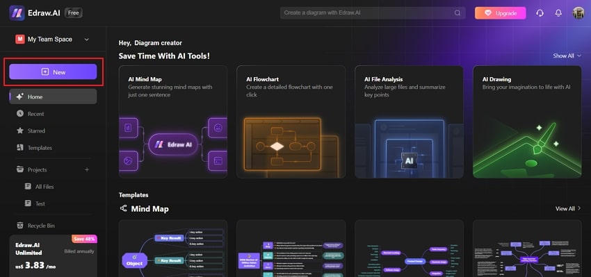 exporting the org chart as pdf