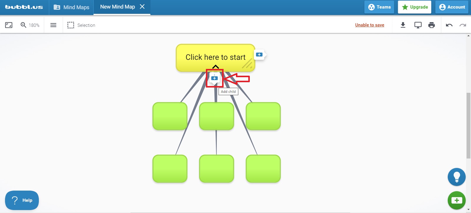 add nodes to the main subject