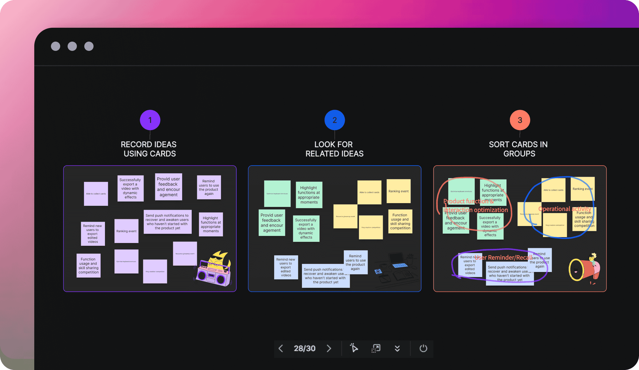 edrawai presentation mode