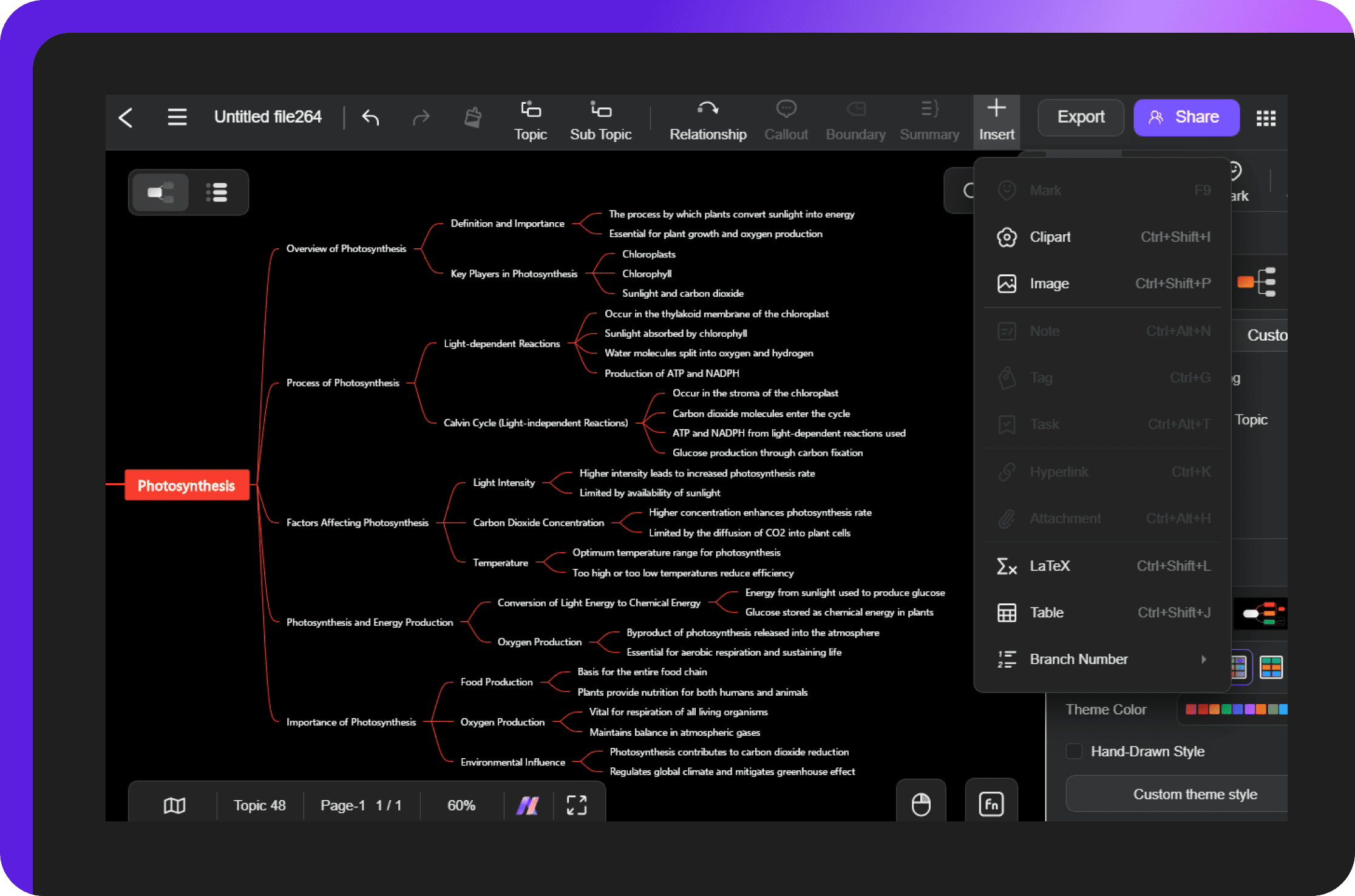 customization options