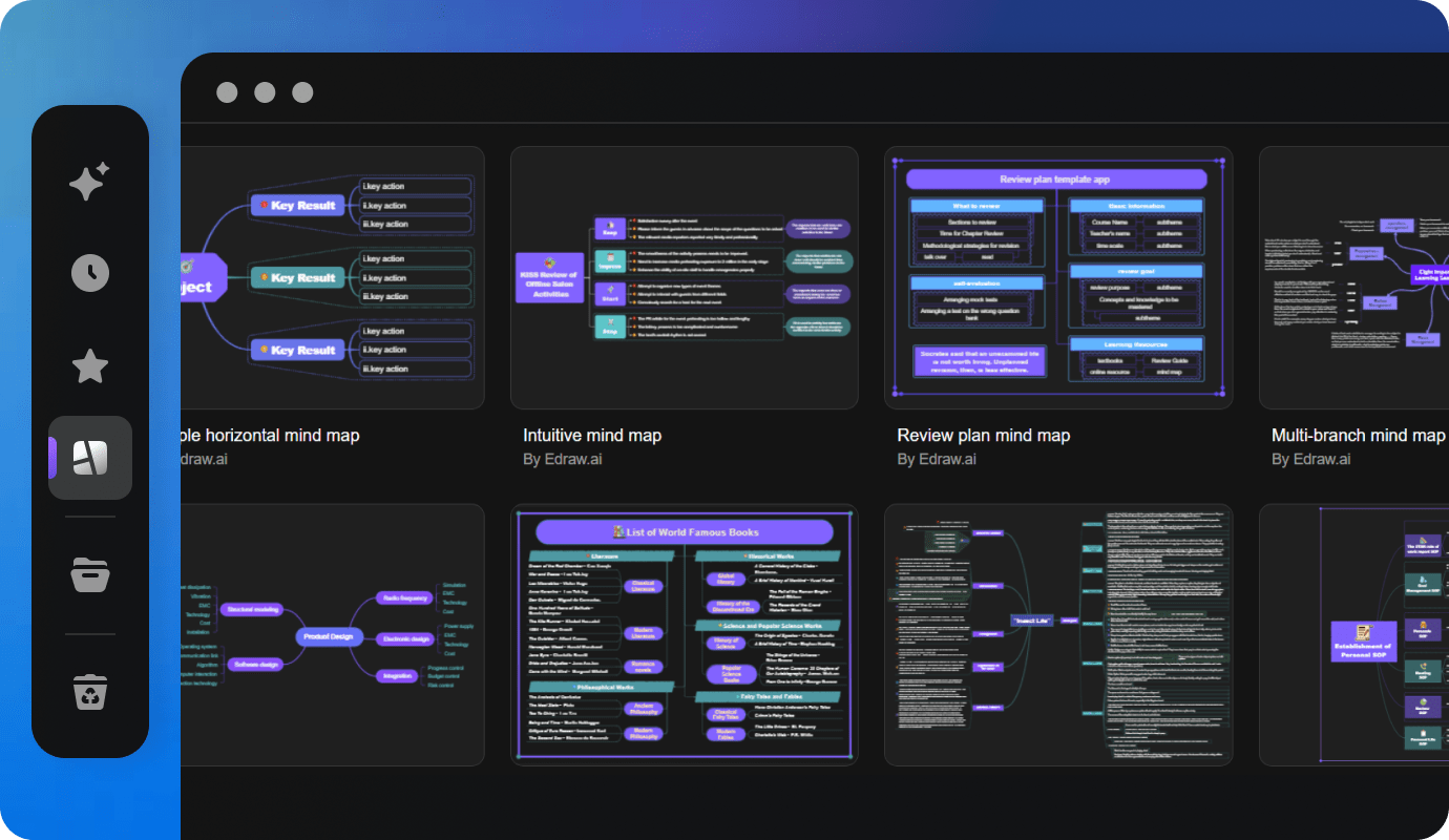 edrawai template collection