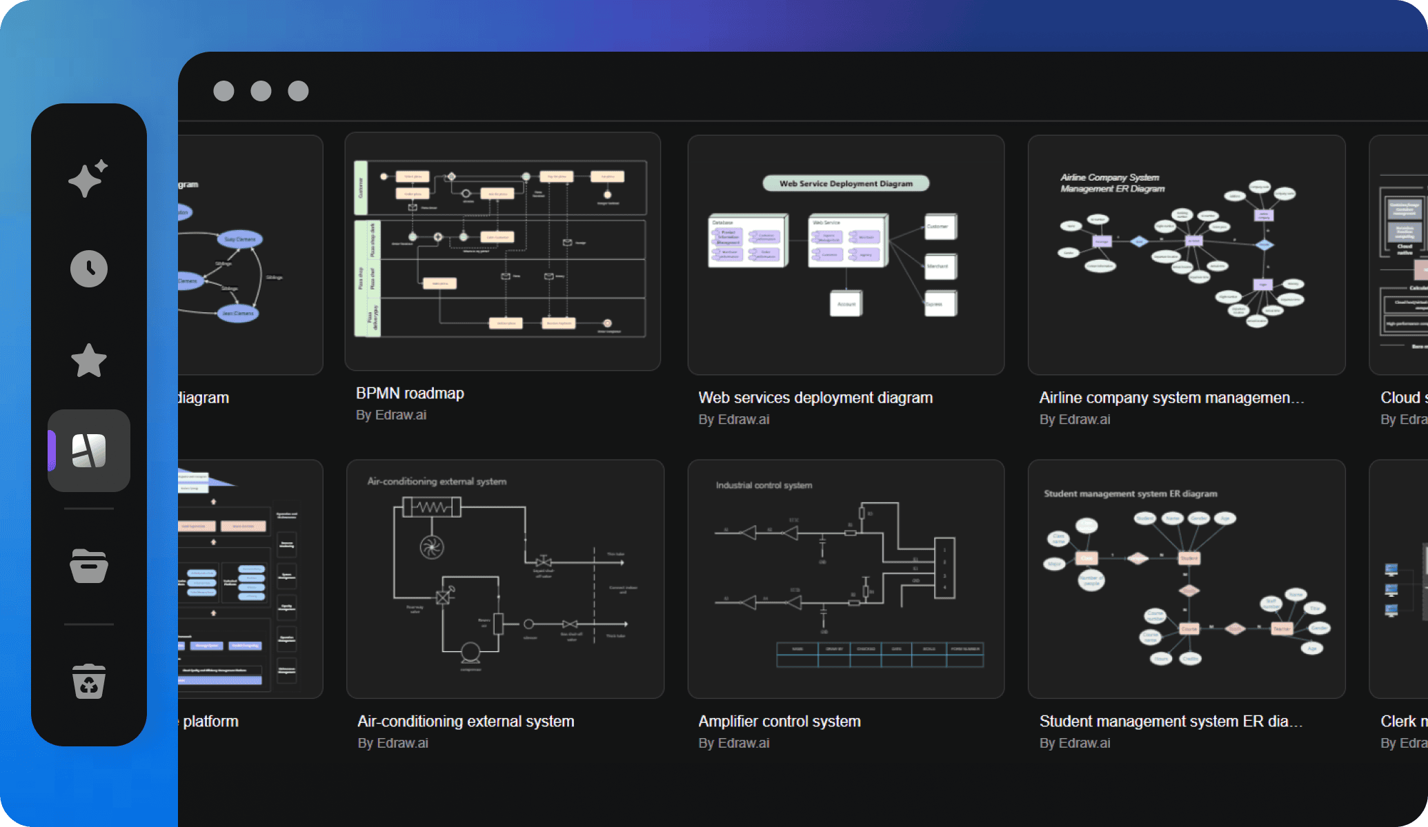 edrawai templates collection 