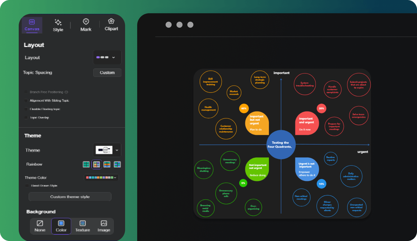 edrawai user interface