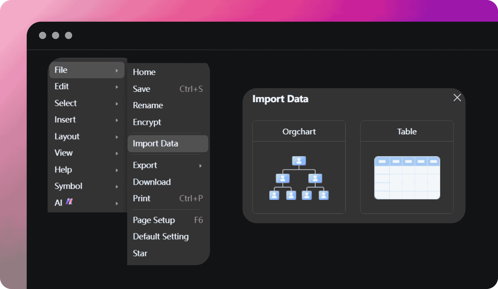 edrawai import options 