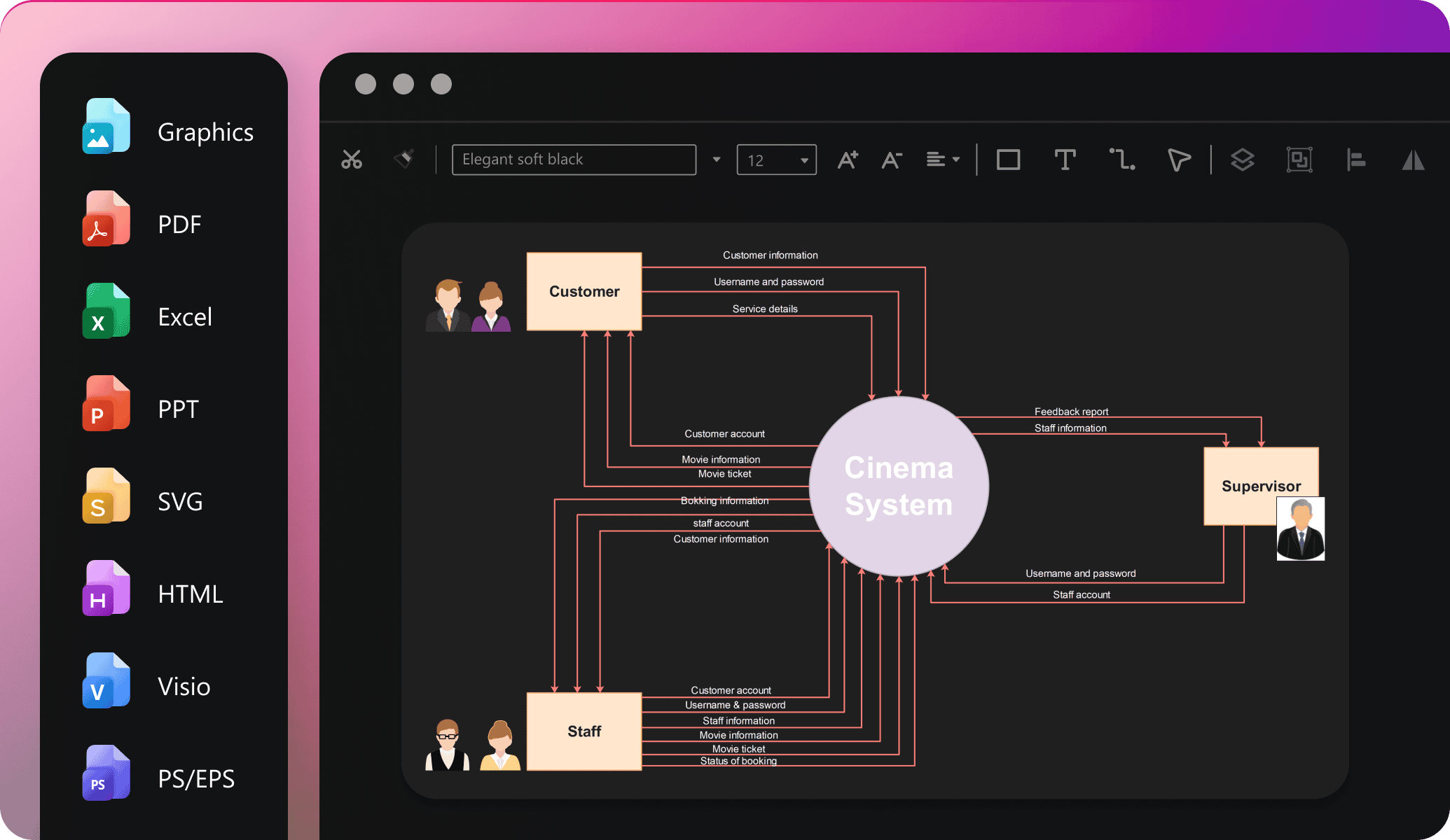 edrawai export formats