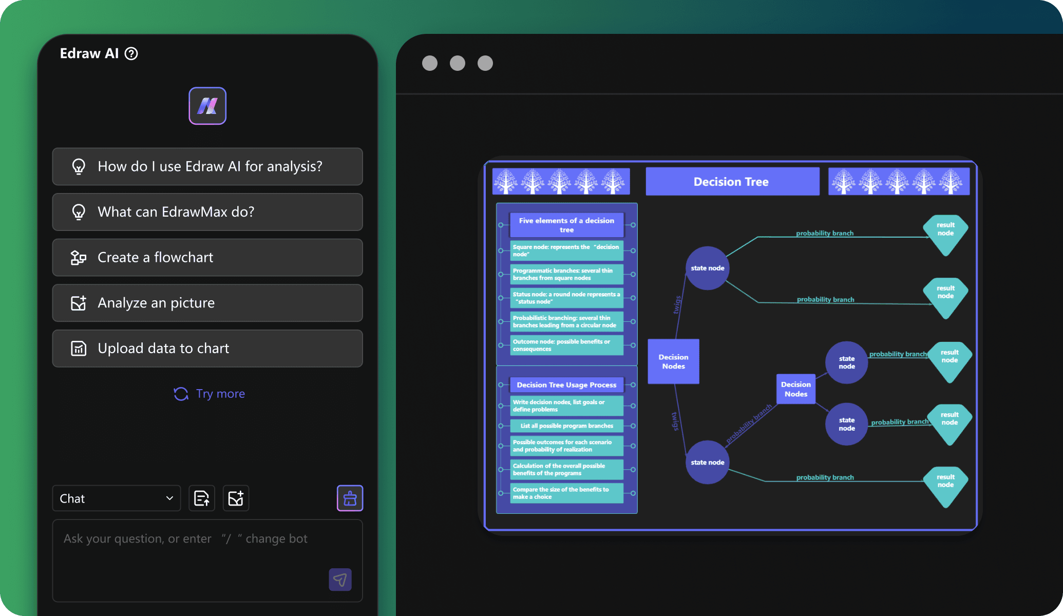 ai mind map generator edrawai