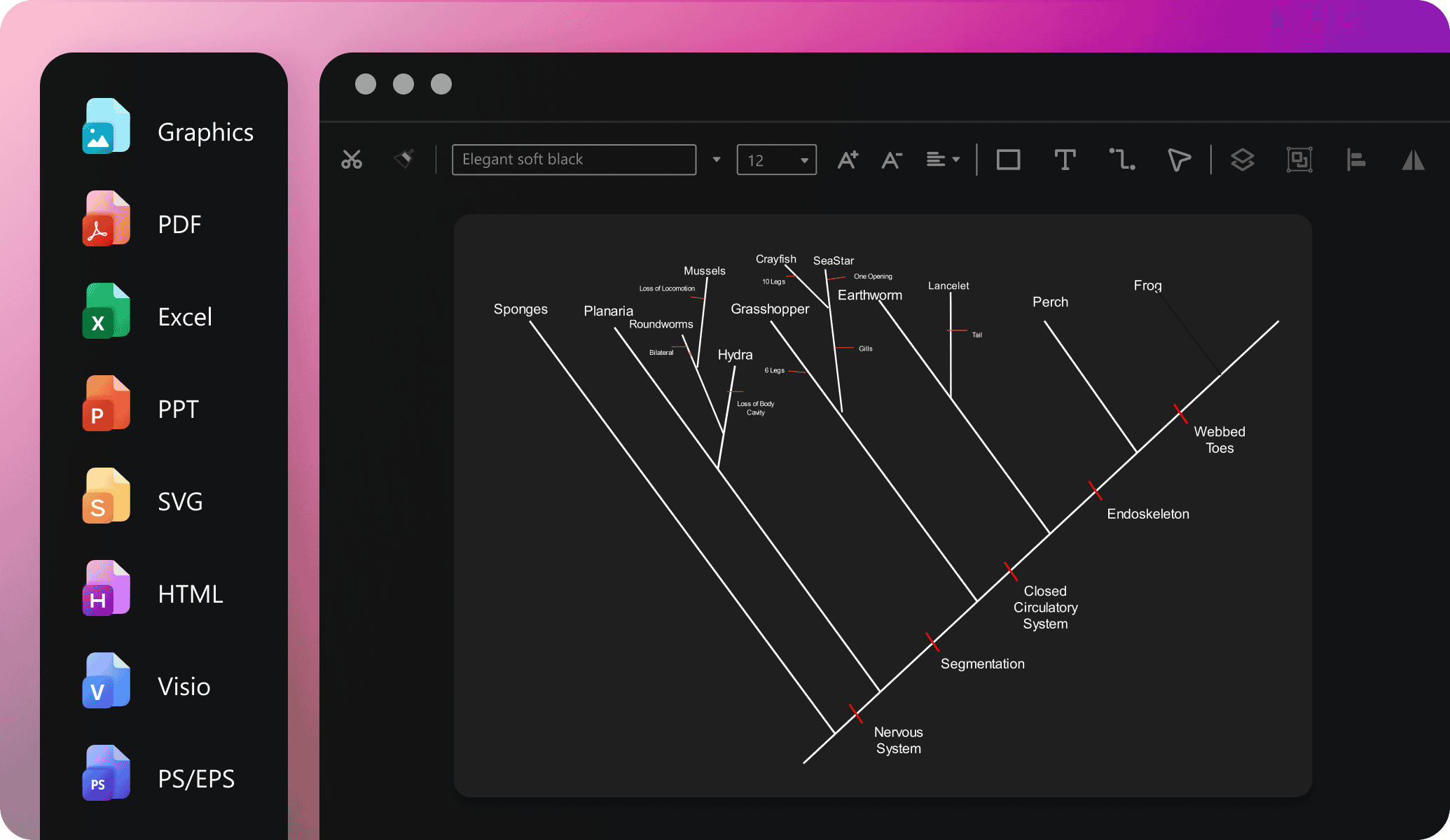 edrawai export formats