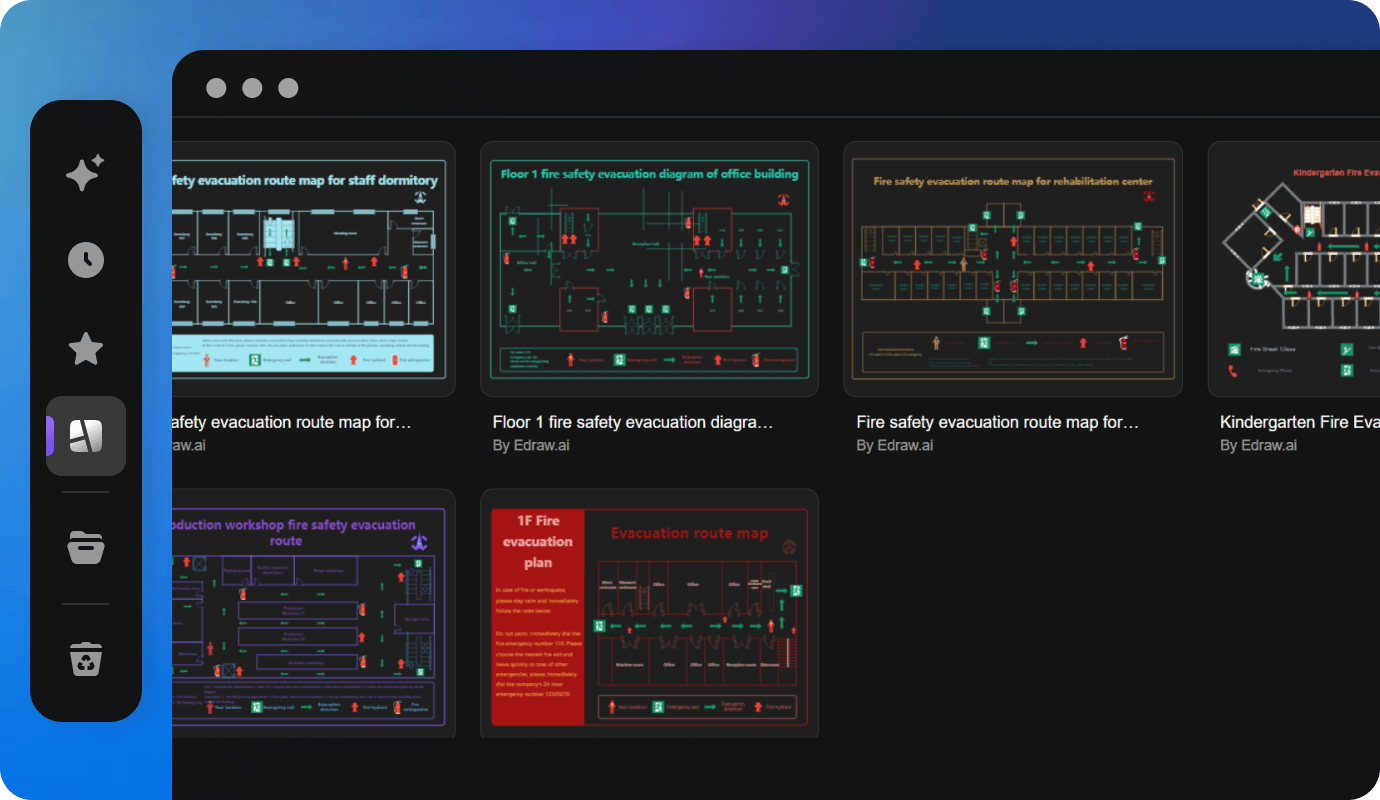 edrawai template collection