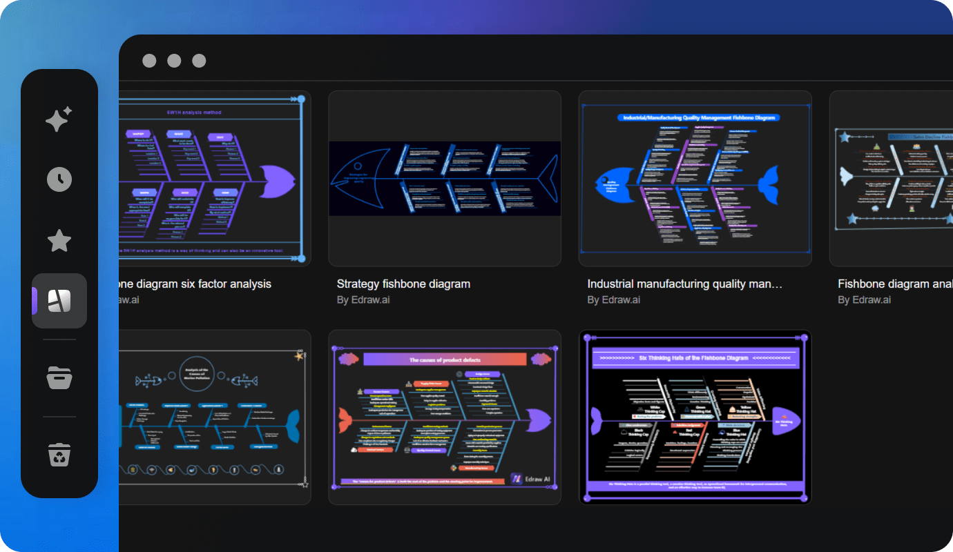 edrawai template collectio