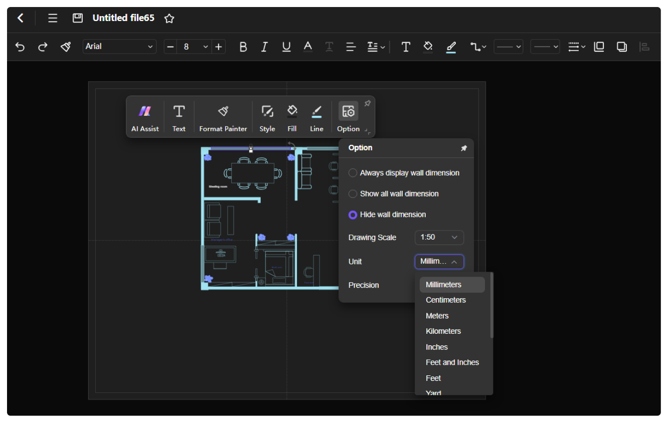 customize floor plan