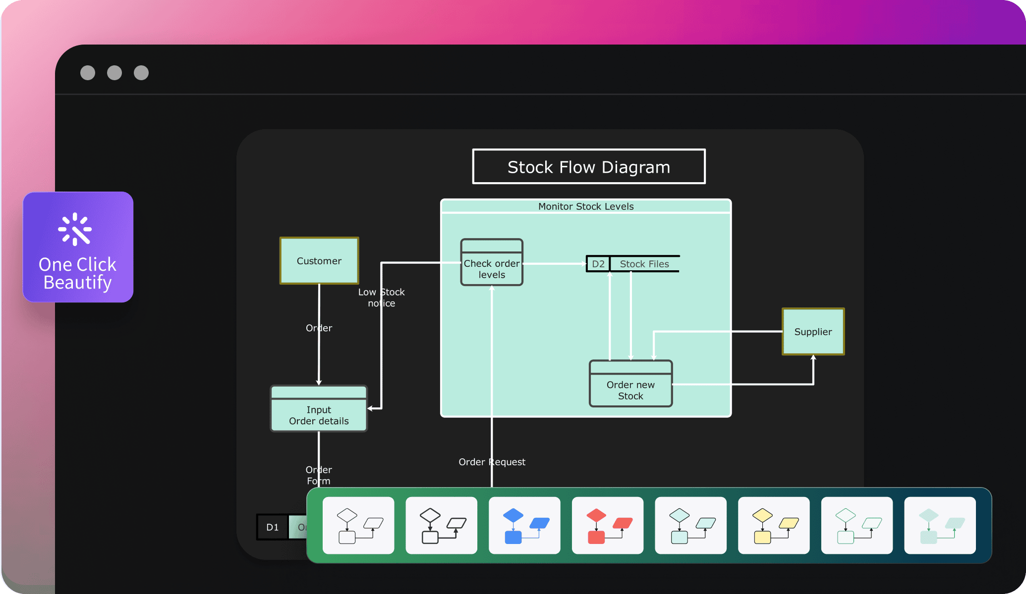 edrawai customization panel