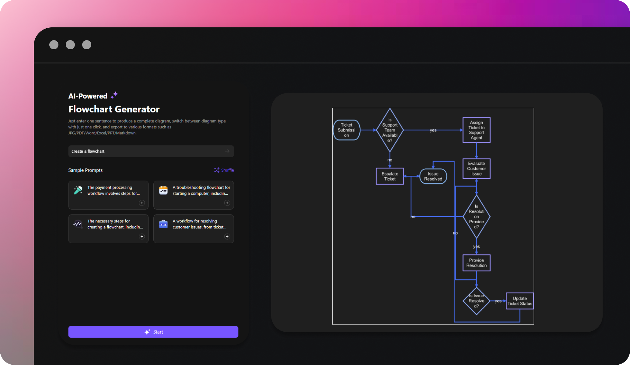 edrawai diagram generator