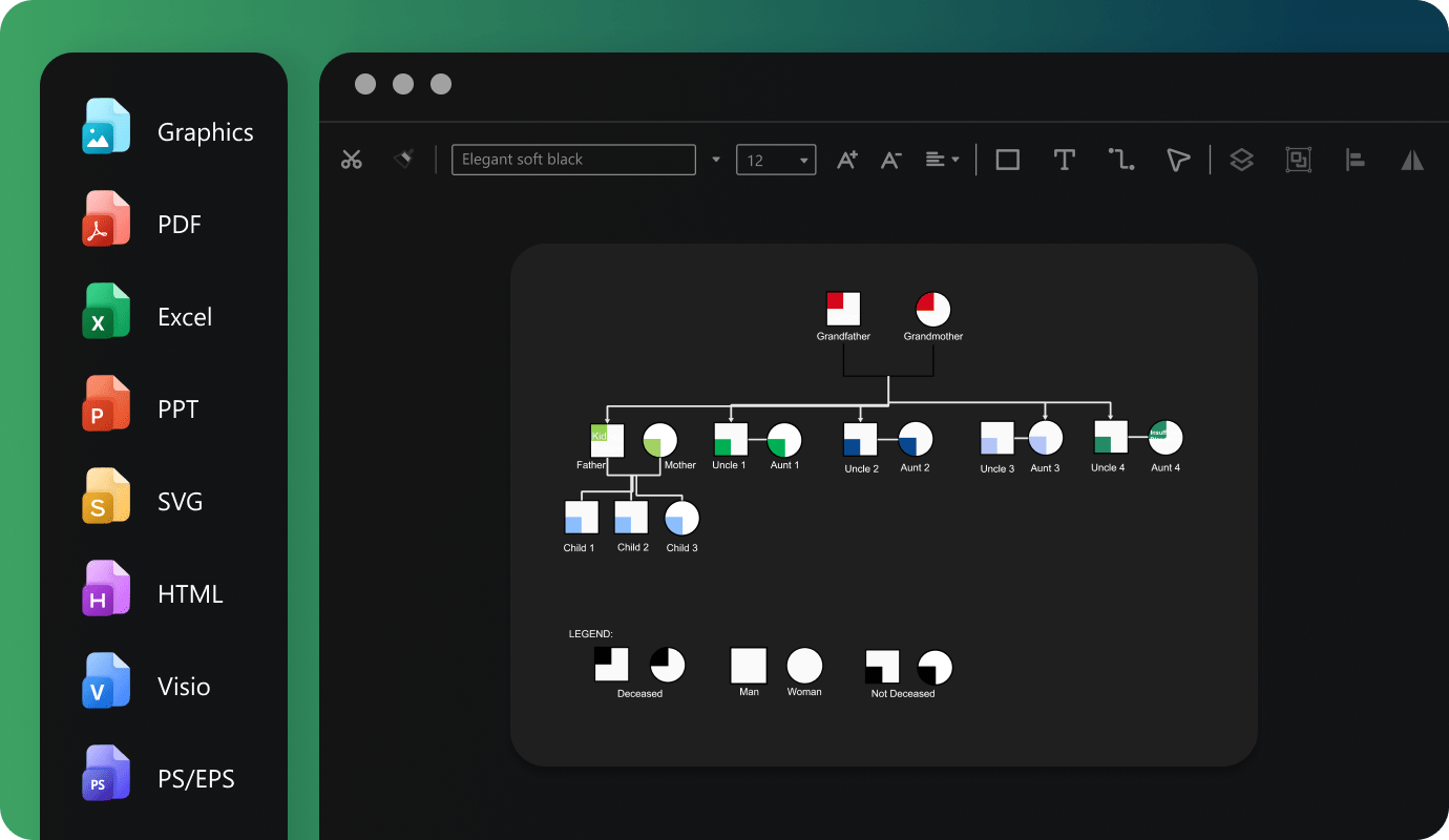 formats supported by edrawai