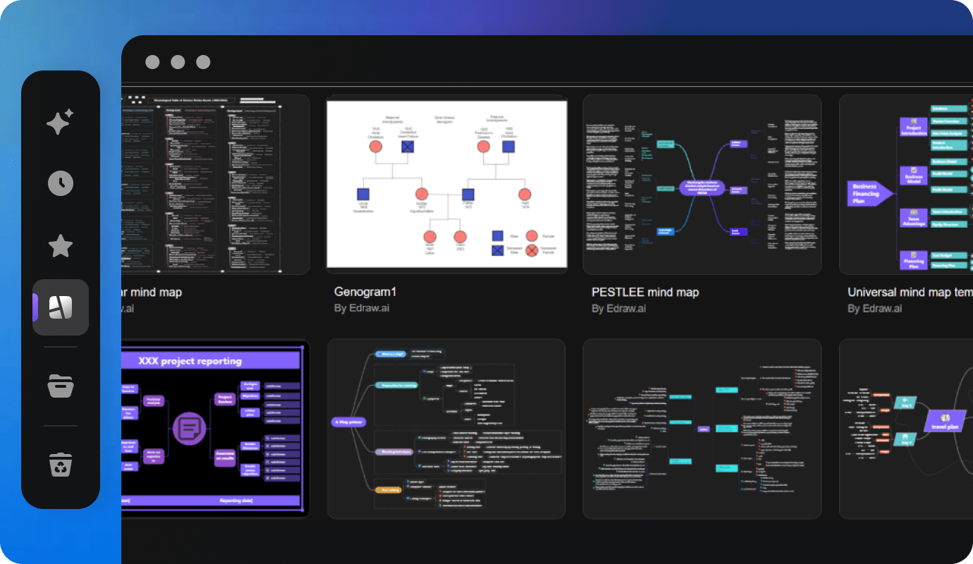 edrawai template collection