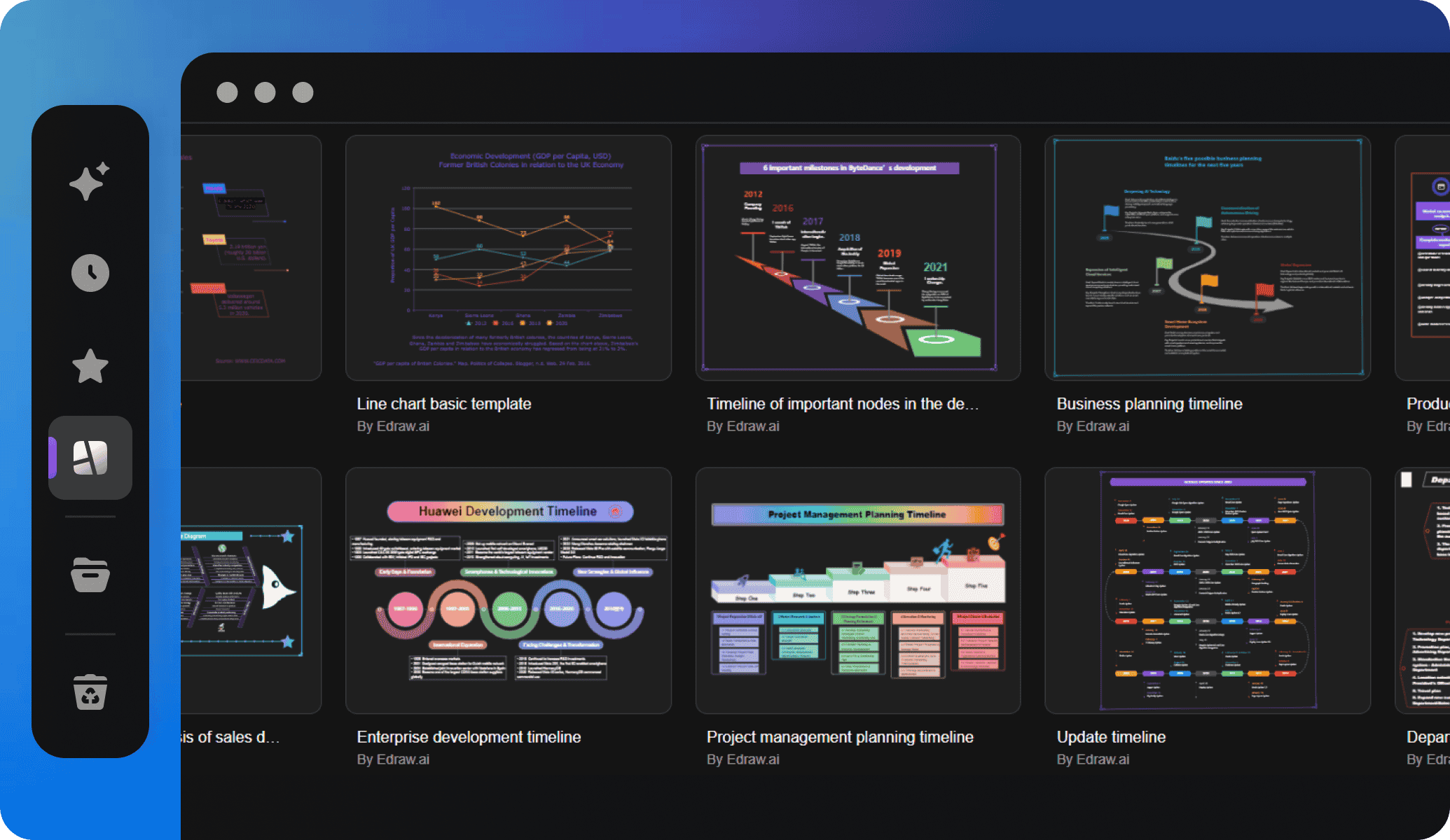 edrawai template collection