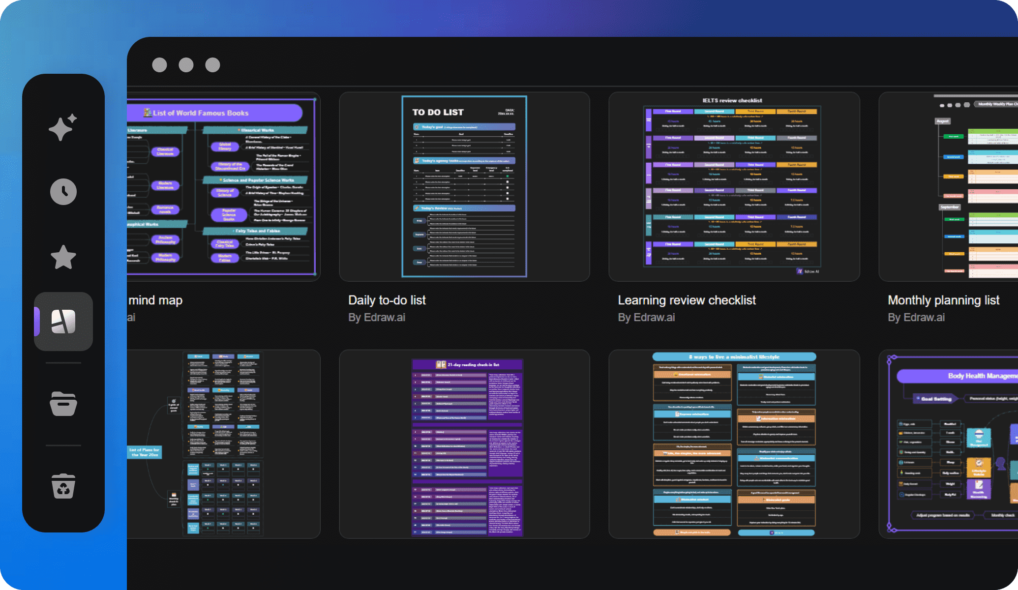 edrawai template collection