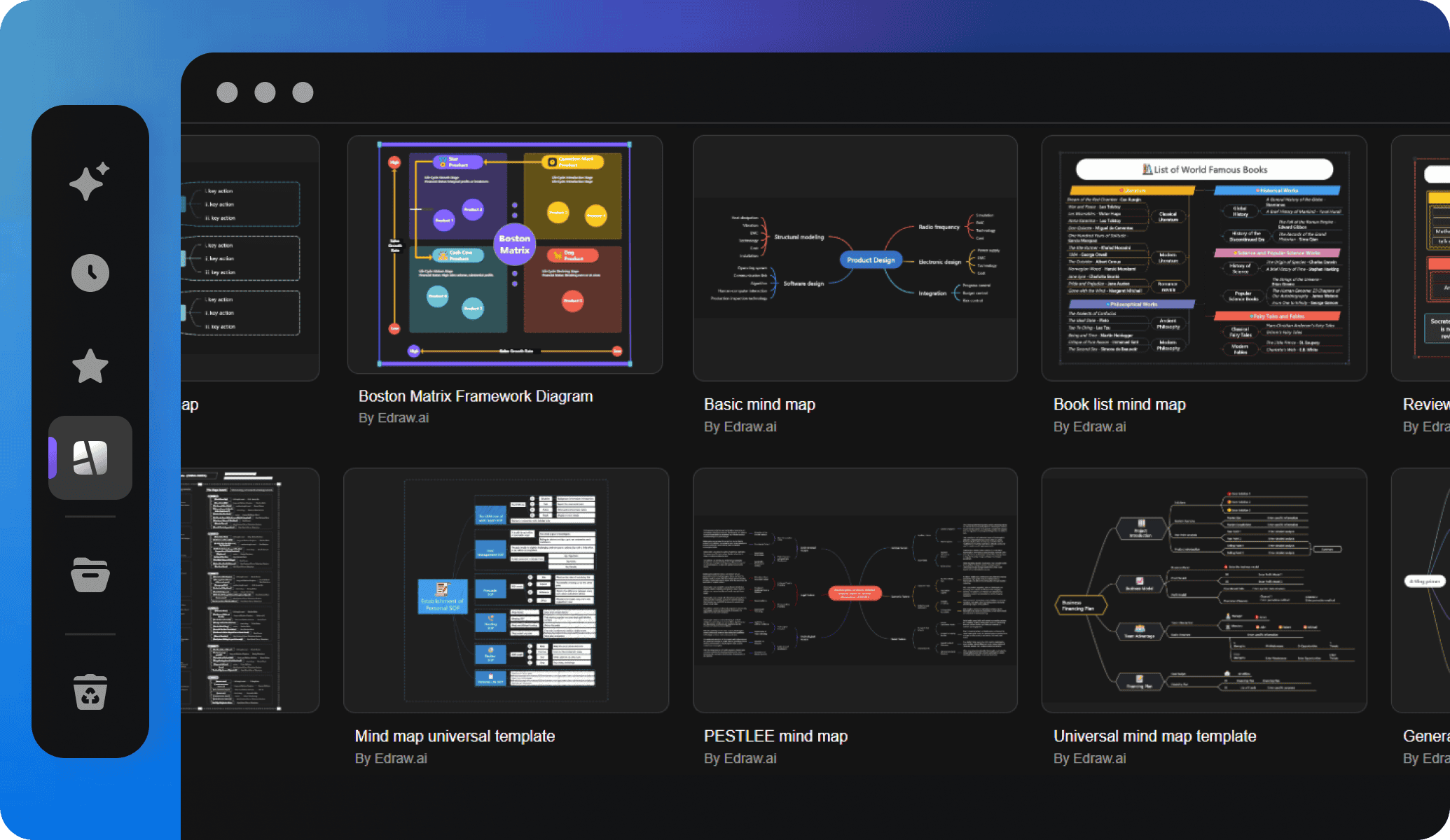 edrawai templates collection