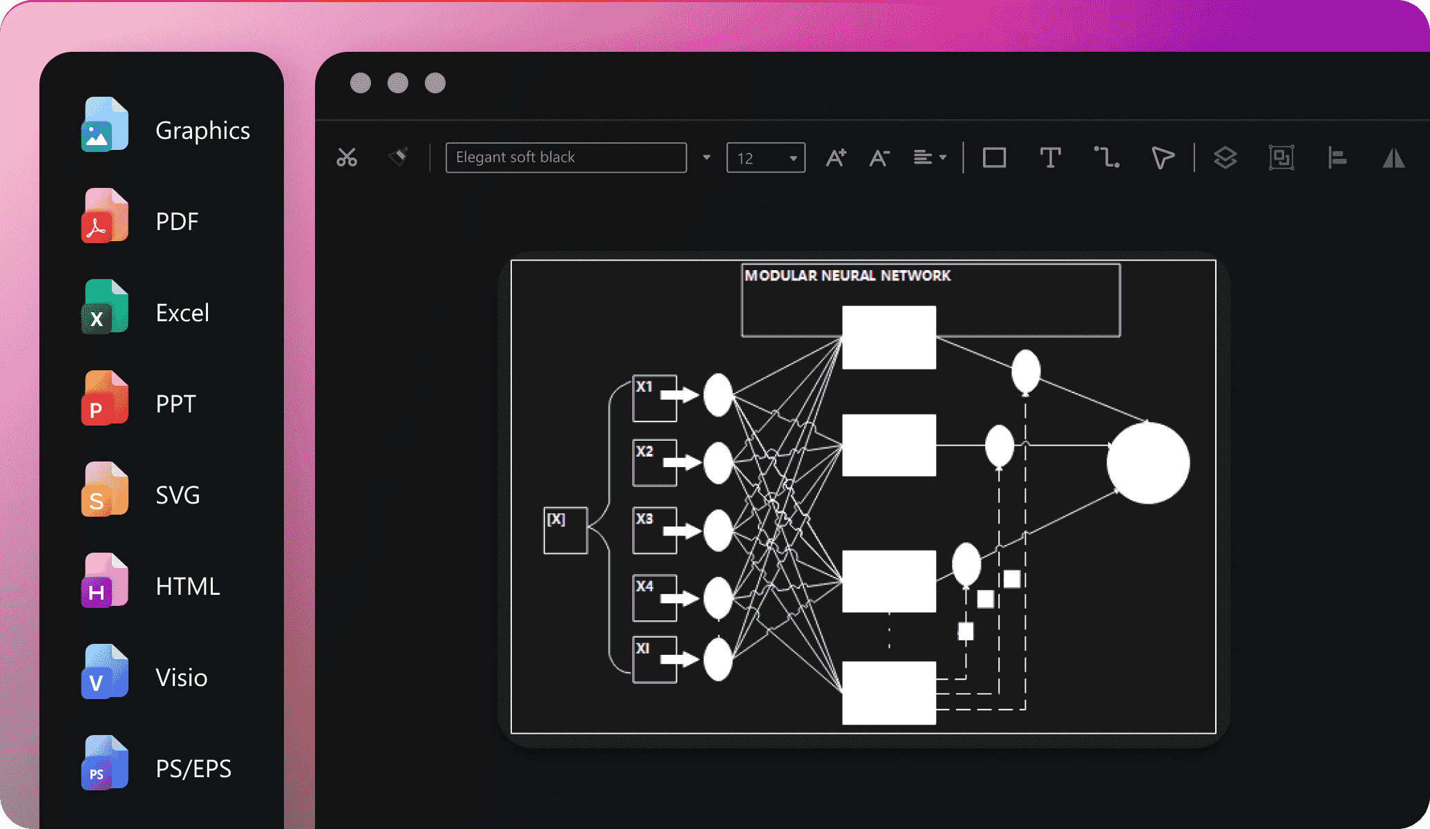 edrawai symbols library