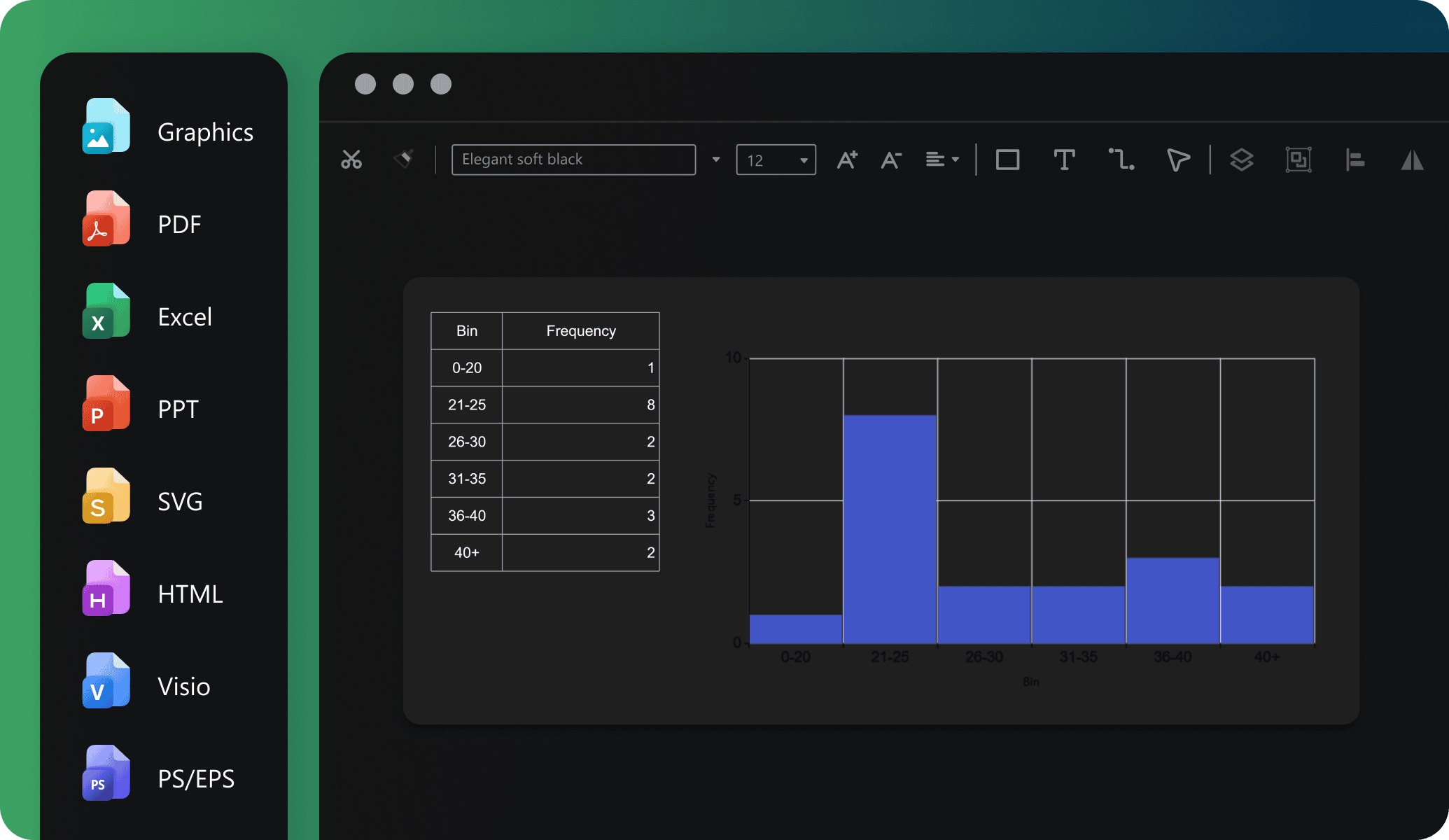 edrawai export formats