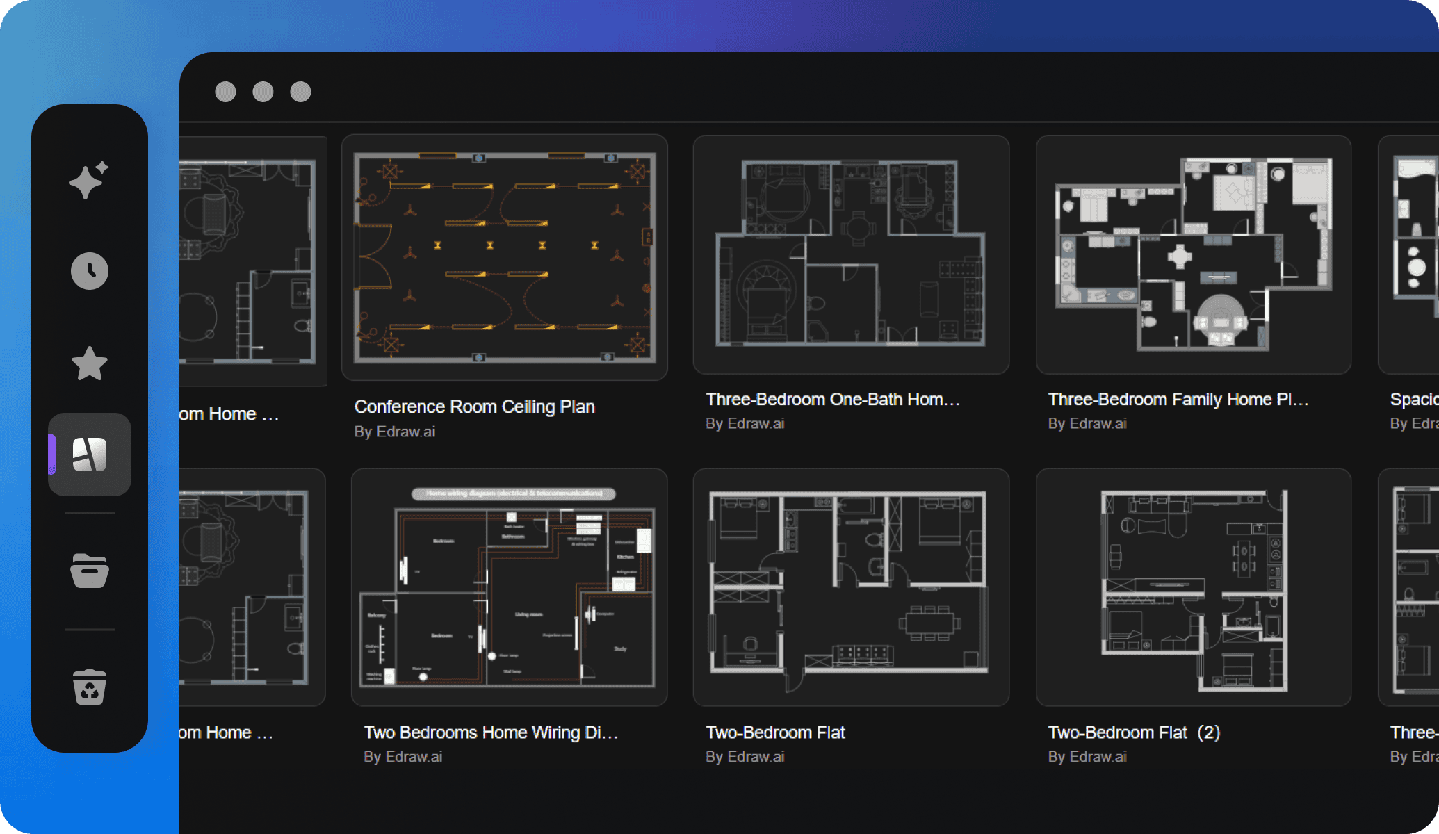 edrawai templates library