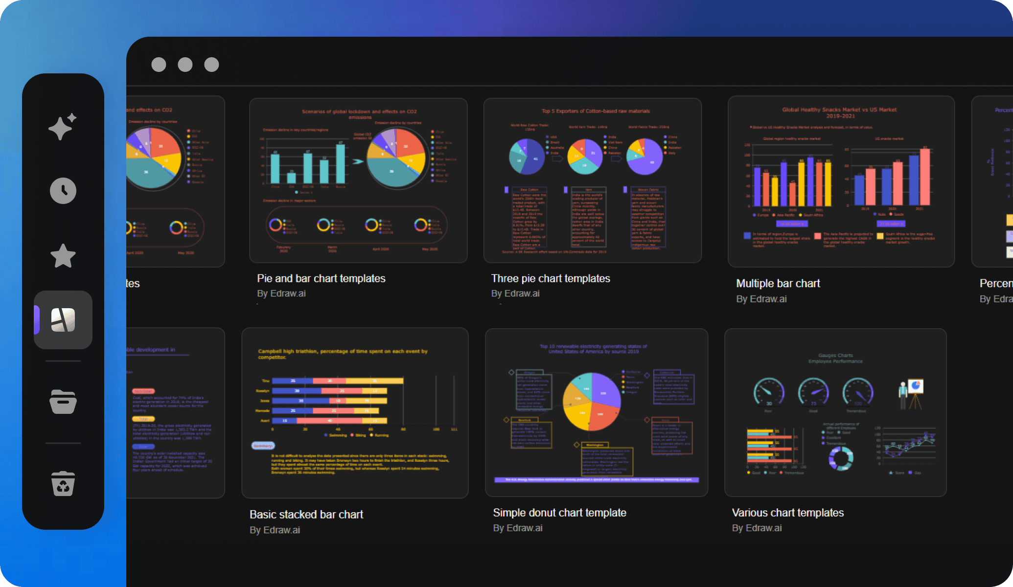 edrawai templates library