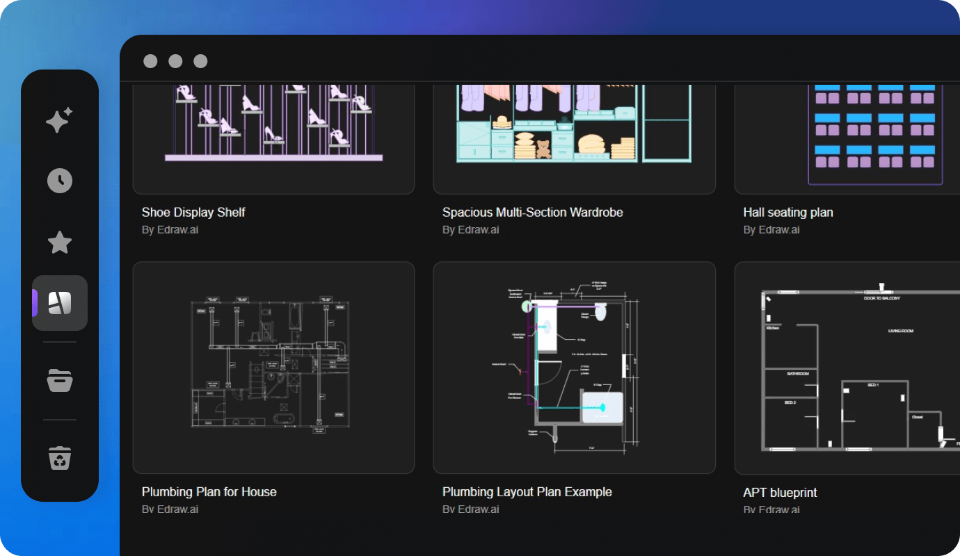 edrawai template collectio