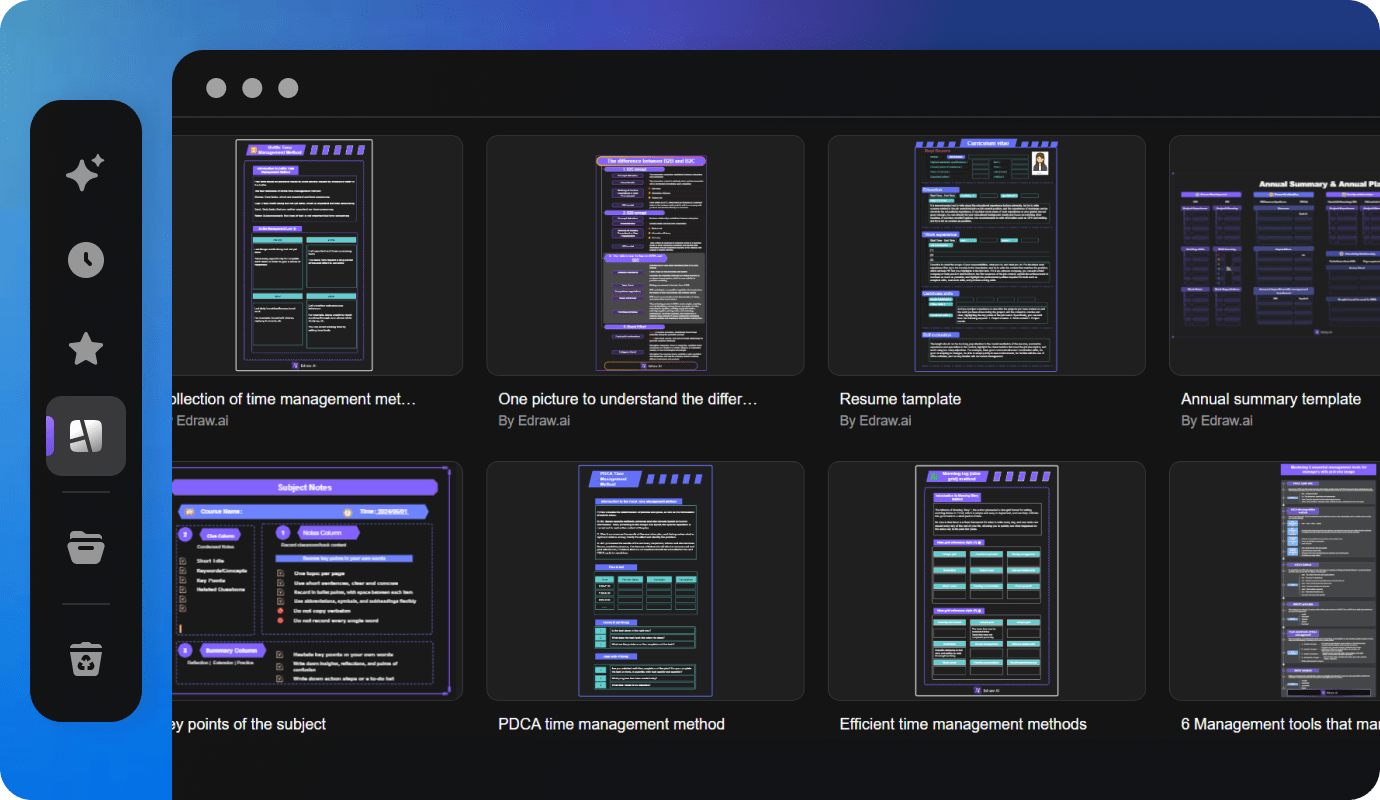 edrawai template collection