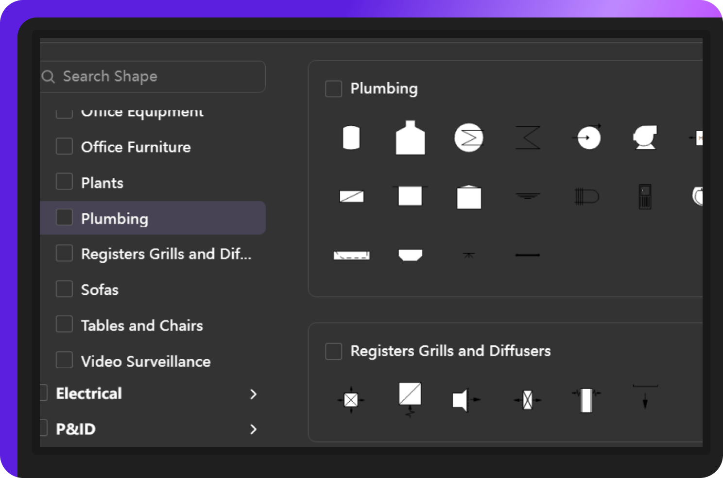 customization options