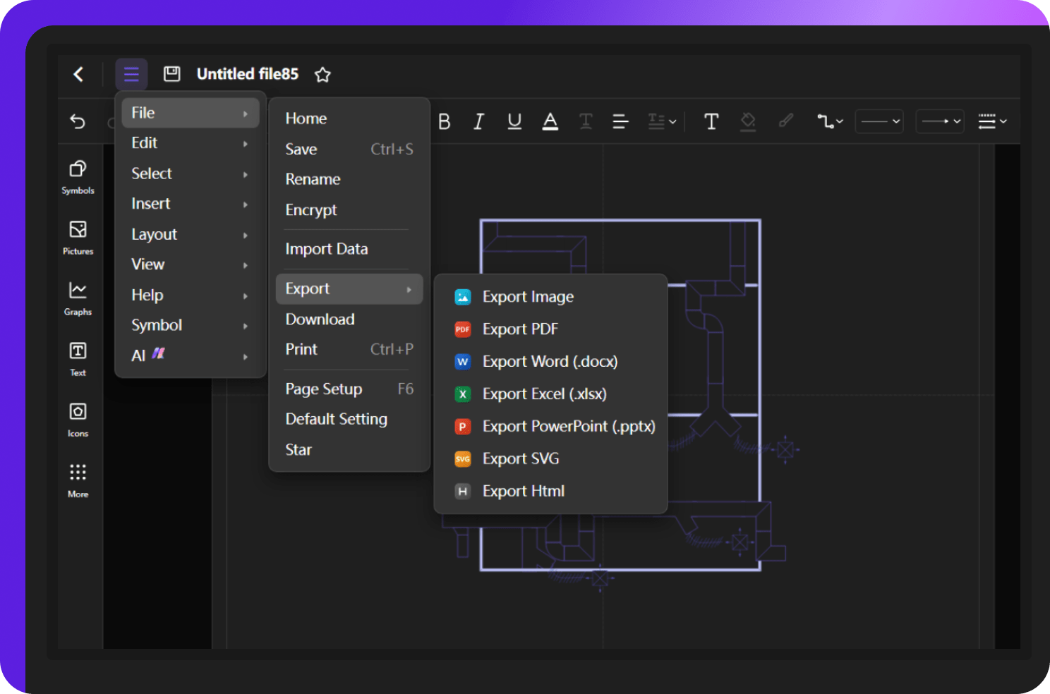 saving, exporting, and sharing