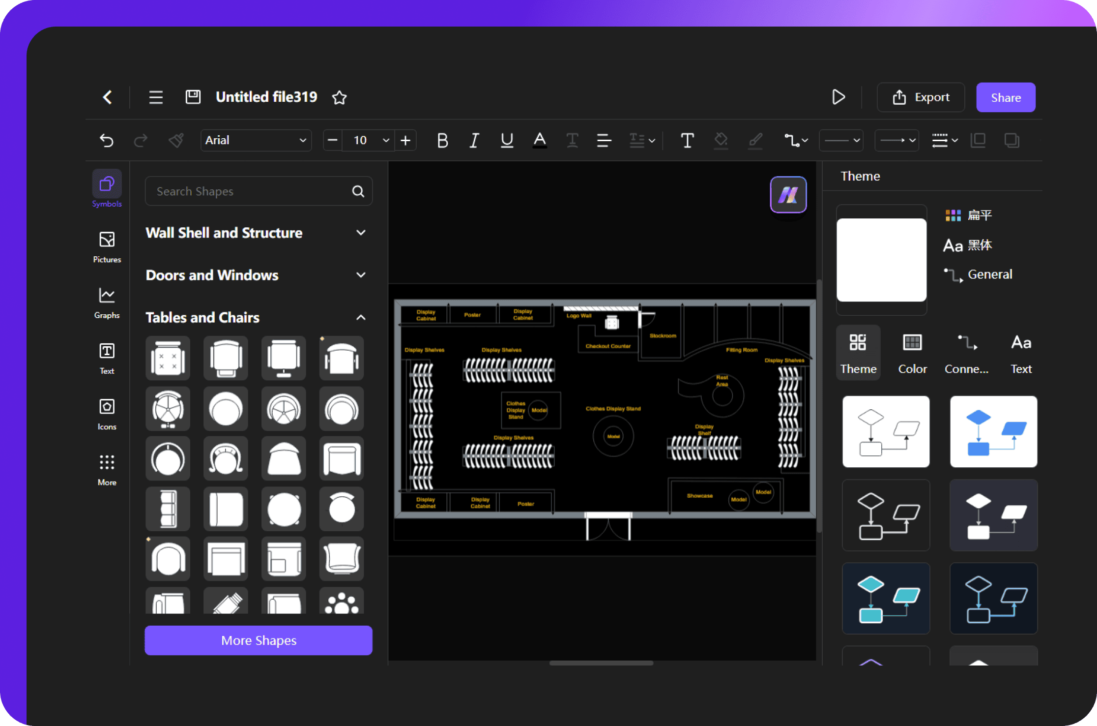 customization options