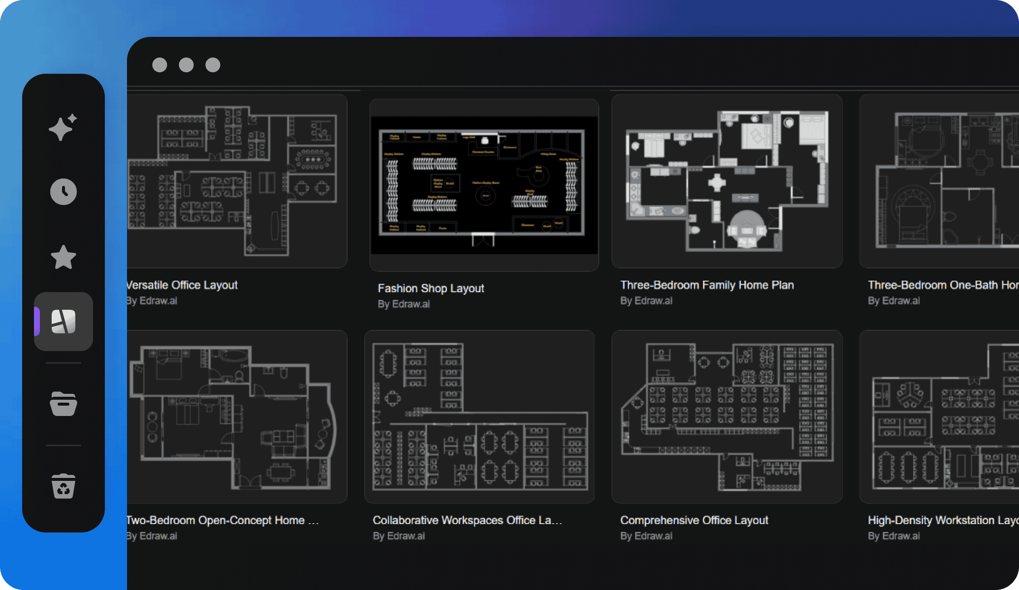 edrawai templates library 